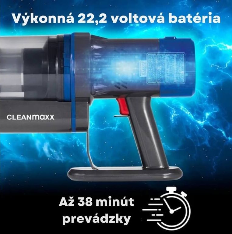CleanMaxx AKU tyčový a ručný vysávač 2v1 ATV-15630 (7)